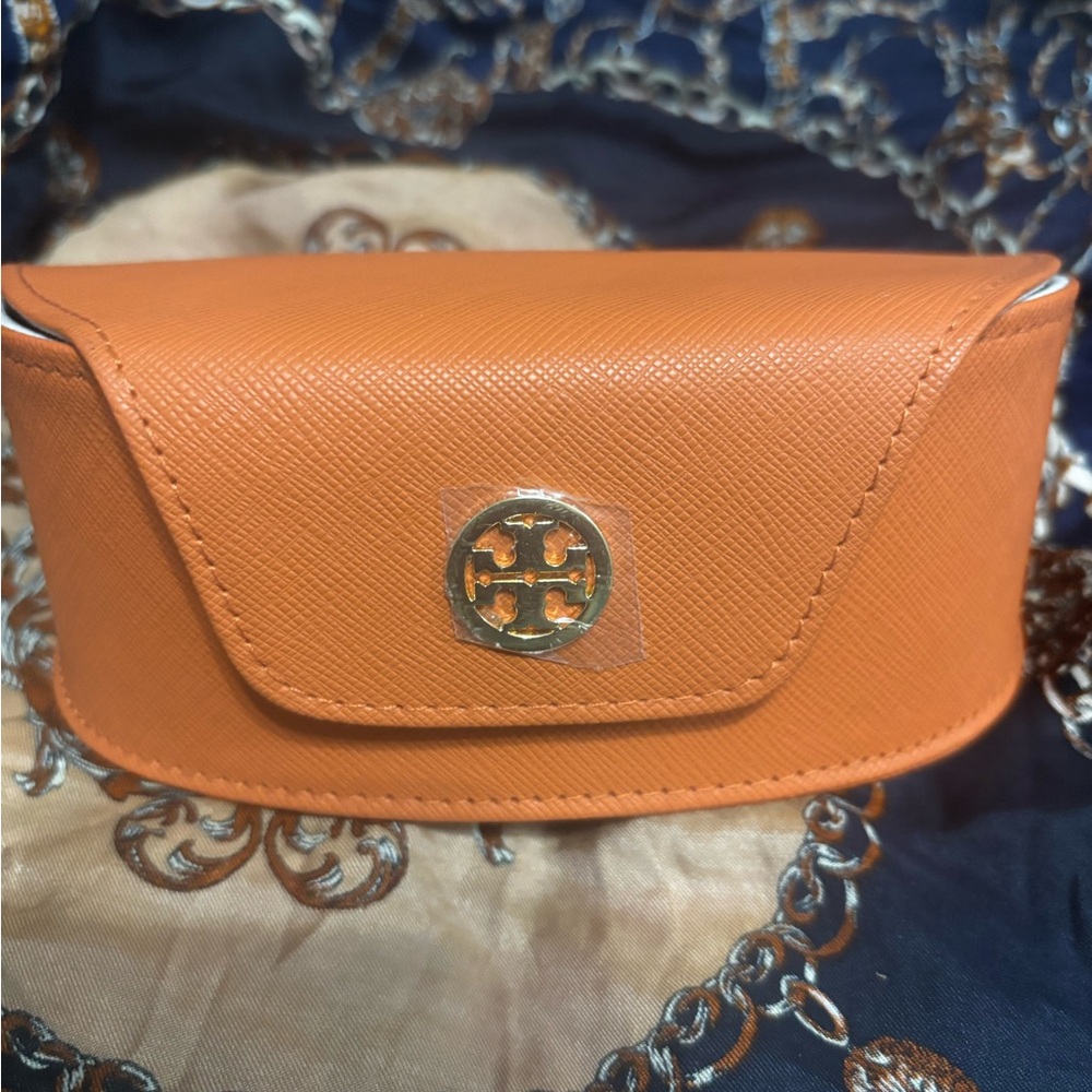 Tory Burch Orange sunglass case - New